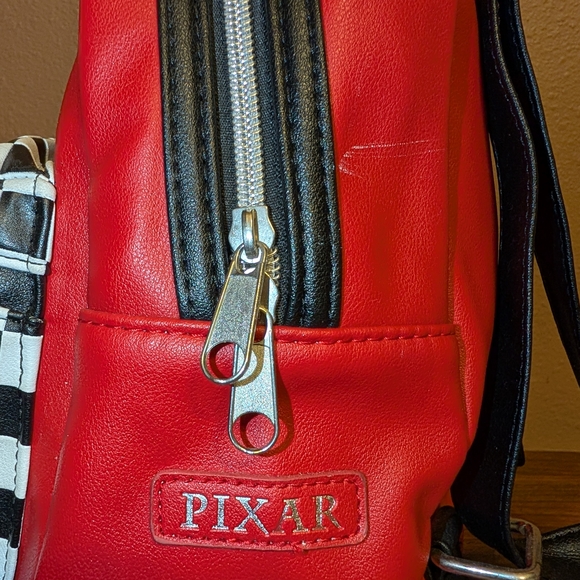 Disney Red and Black Backpack with Pizza Planet Design - Picture 2 of 3